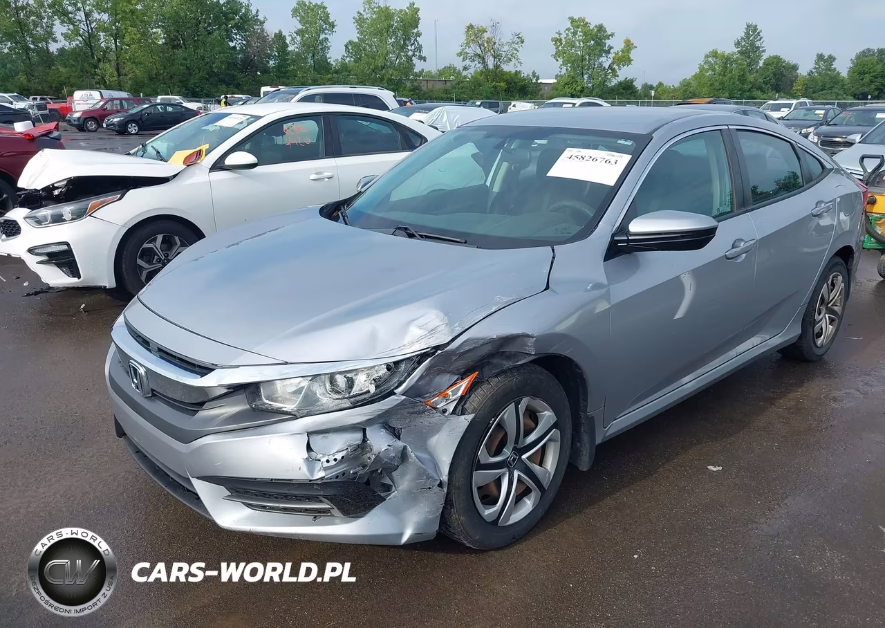 2018 Honda Civic Lx VIN:2HGFC2F54JH583655 - 2