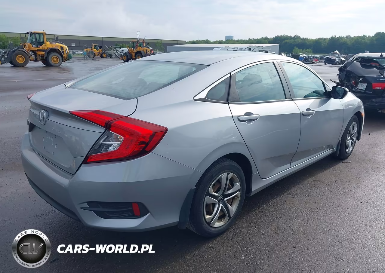 2018 Honda Civic Lx VIN:2HGFC2F54JH583655 - 4