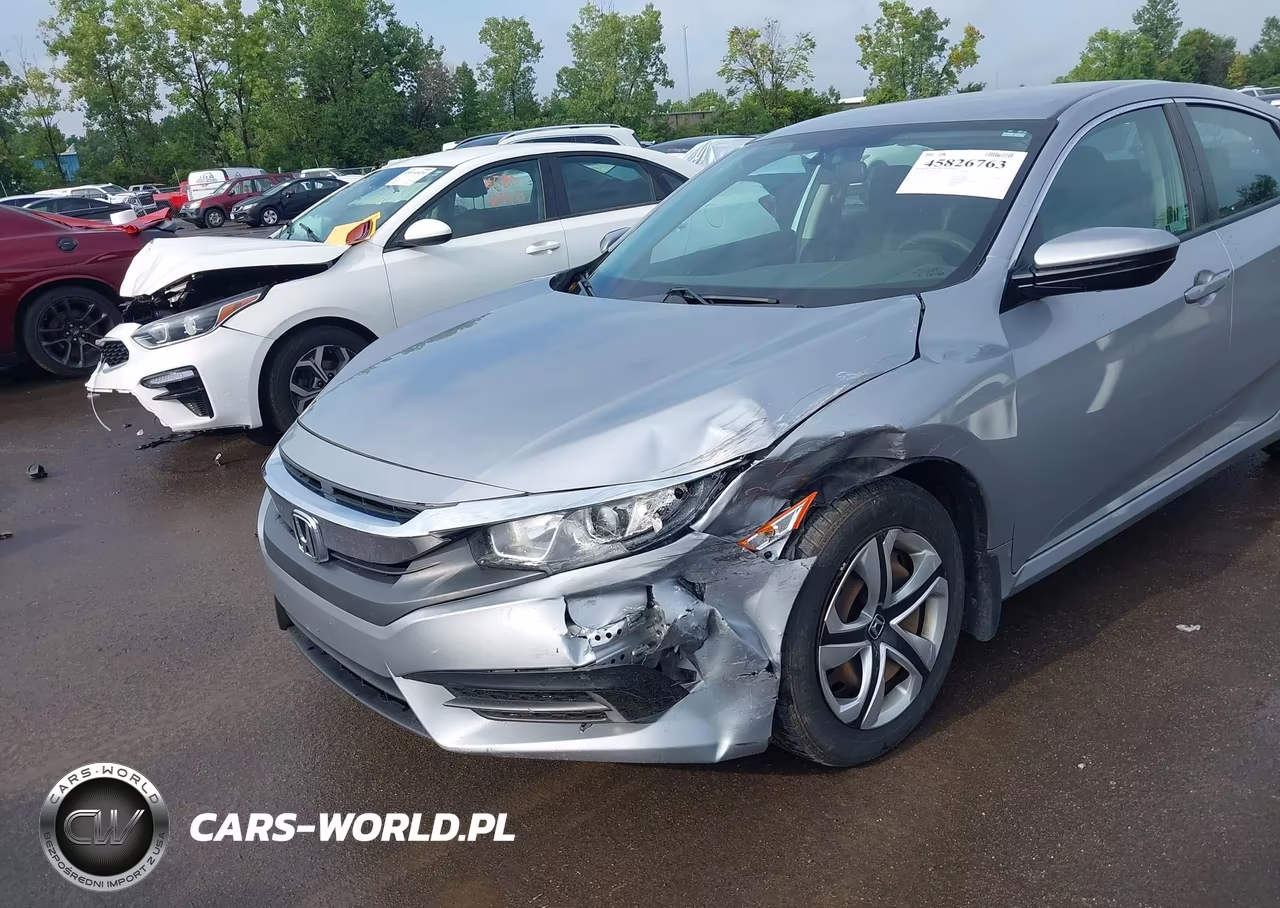 2018 Honda Civic Lx VIN:2HGFC2F54JH583655 - 6