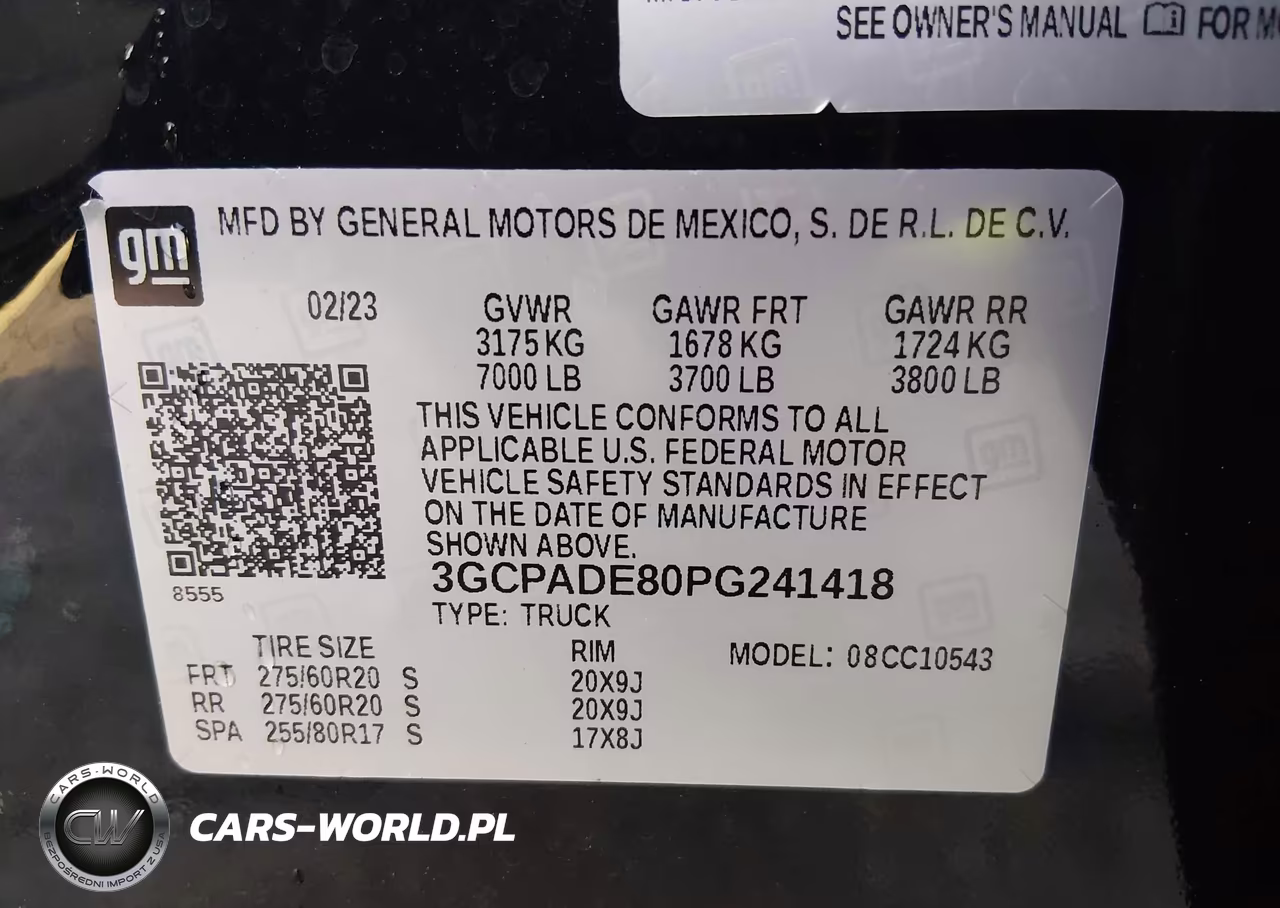 2023 Chevrolet Silverado 1500 2Wd Short Bed Rst VIN:3GCPADE80PG241418 - 9