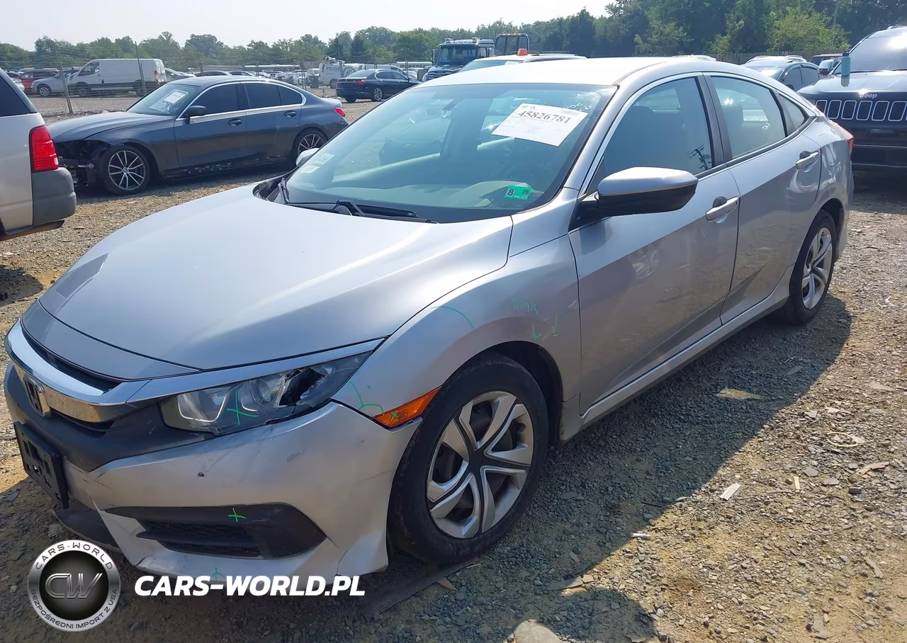 2016 Honda Civic Lx VIN:19XFC2F5XGE208422 - 2