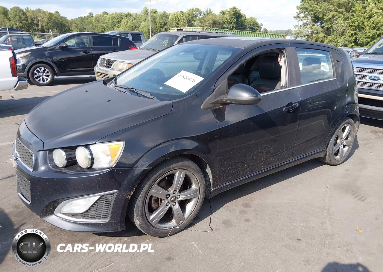 2013 Chevrolet Sonic Rs Auto VIN:1G1JG6SB4D4245389 - 2