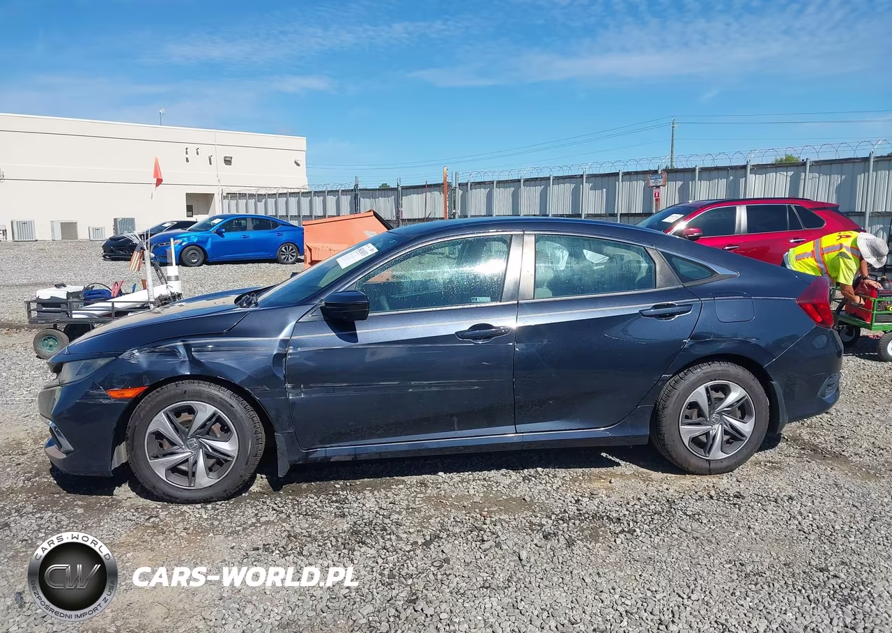 2020 Honda Civic Lx VIN:2HGFC2F66LH559837 - 14