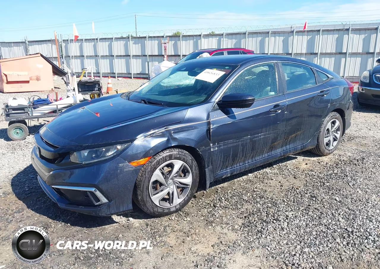 2020 Honda Civic Lx VIN:2HGFC2F66LH559837 - 2