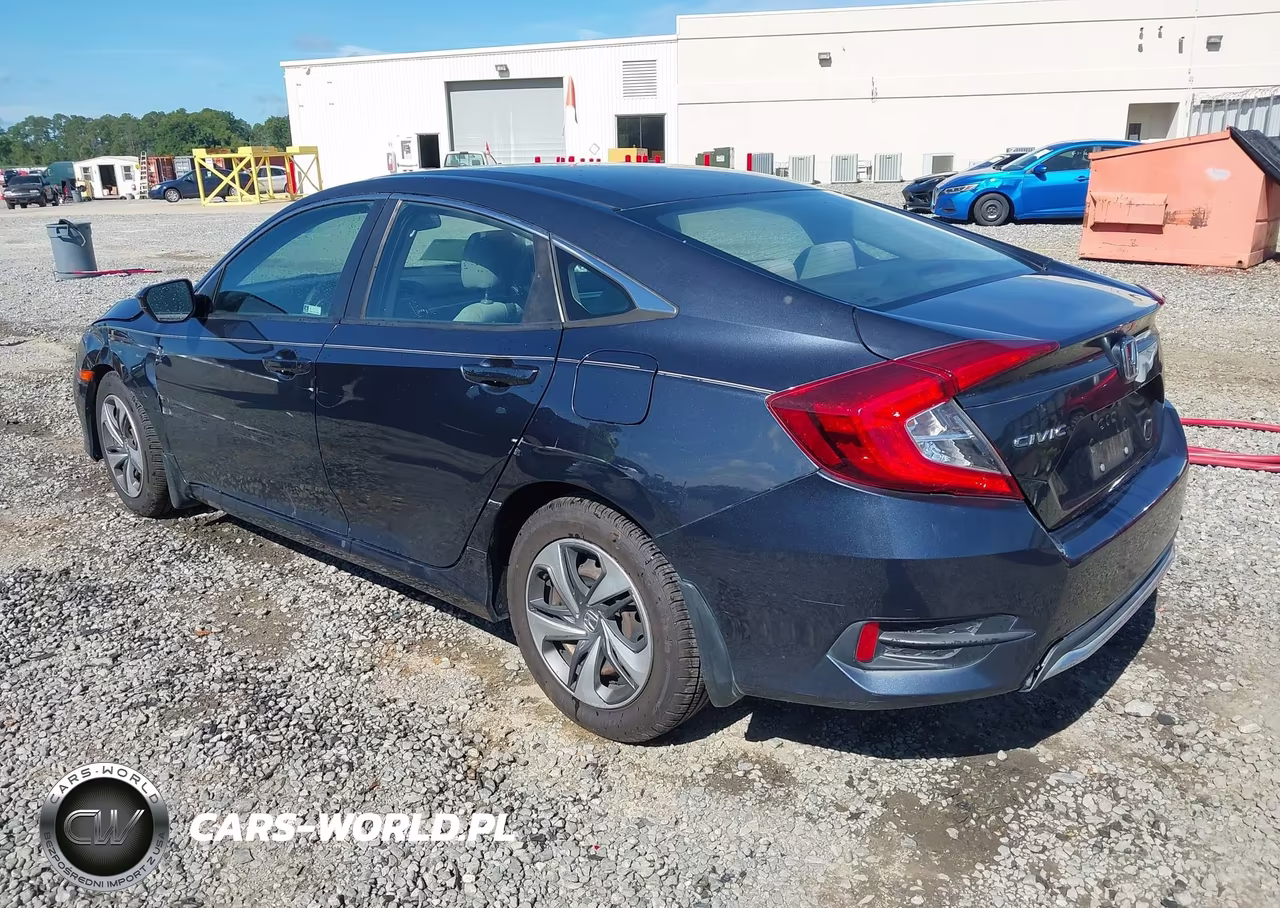 2020 Honda Civic Lx VIN:2HGFC2F66LH559837 - 3