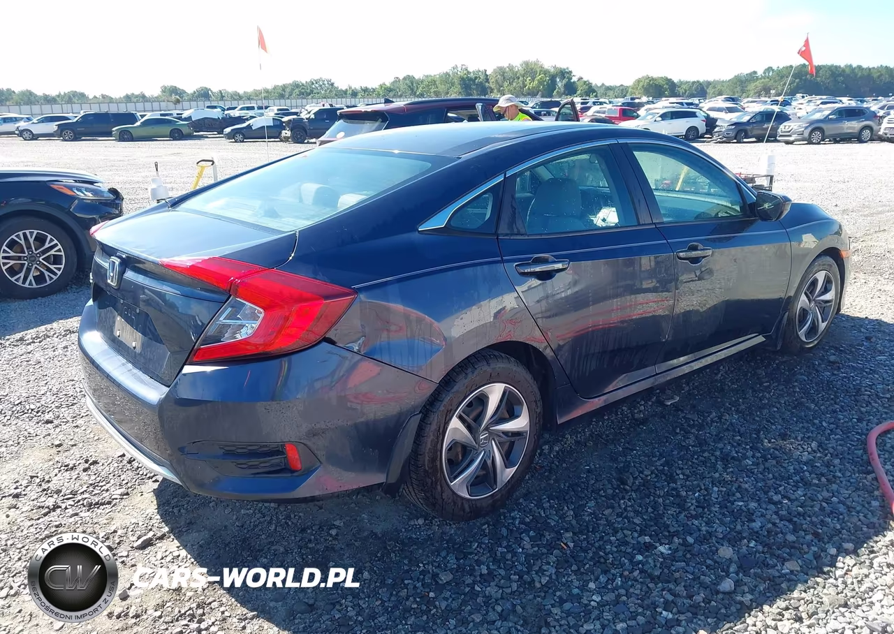 2020 Honda Civic Lx VIN:2HGFC2F66LH559837 - 4