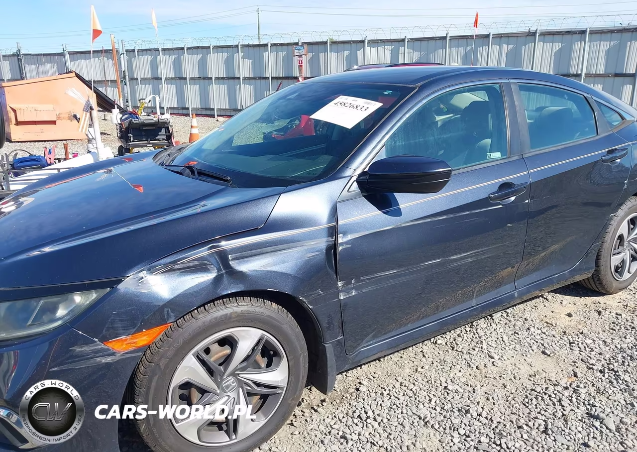 2020 Honda Civic Lx VIN:2HGFC2F66LH559837 - 6