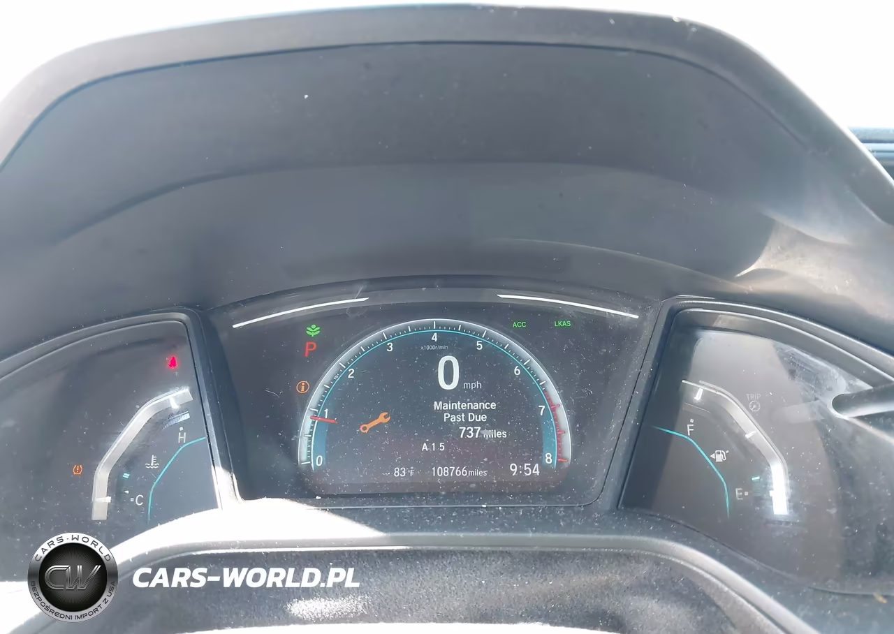 2020 Honda Civic Lx VIN:2HGFC2F66LH559837 - 7