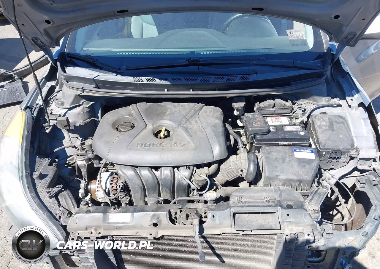 2013 Hyundai Elantra Gls VIN:KMHDH4AE2DU673362 - 10