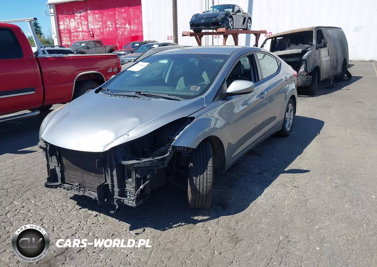2013 Hyundai Elantra Gls VIN:KMHDH4AE2DU673362 - 2