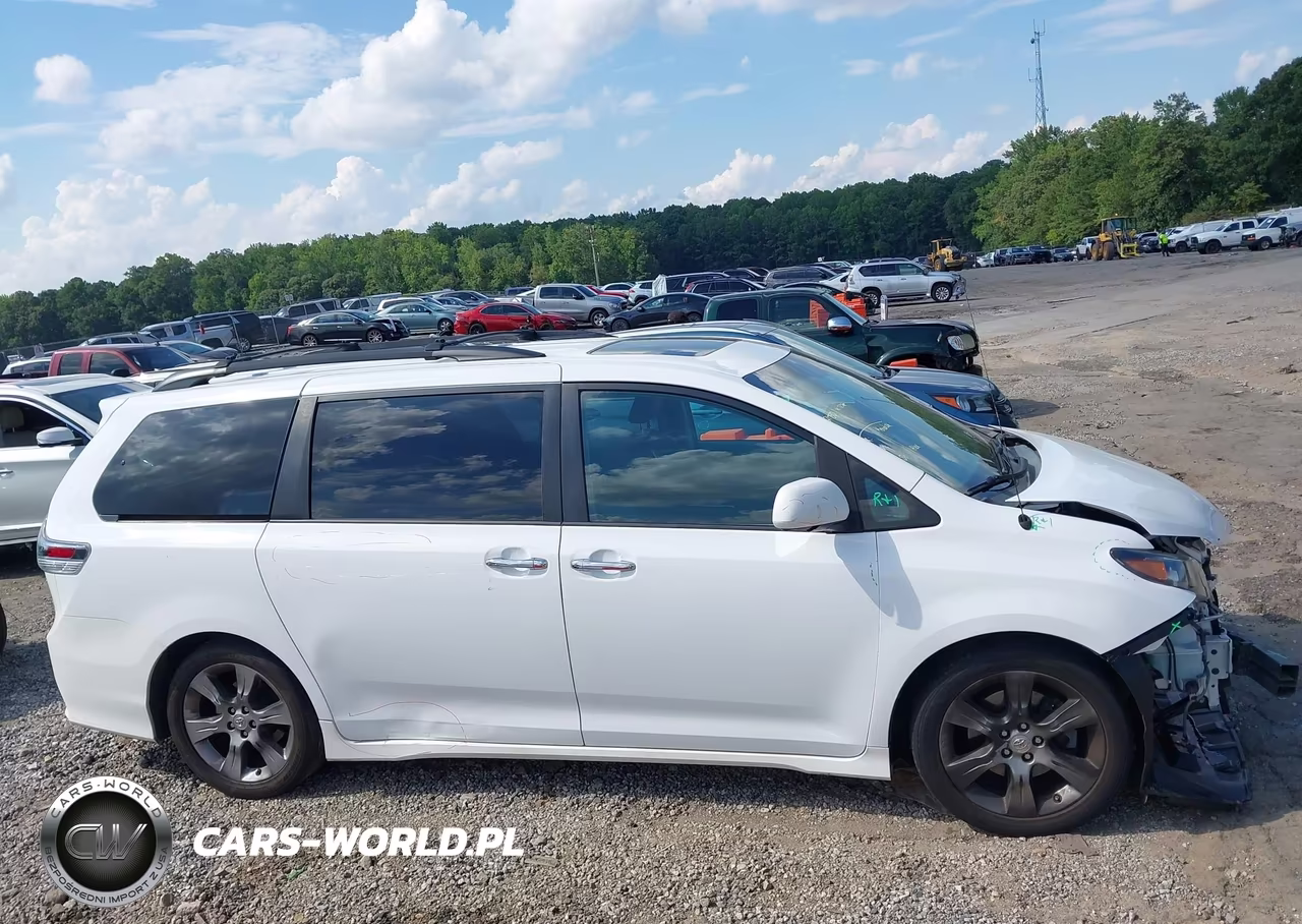 2014 Toyota Sienna Se 8 Passenger VIN:5TDXK3DC5ES437169 - 14