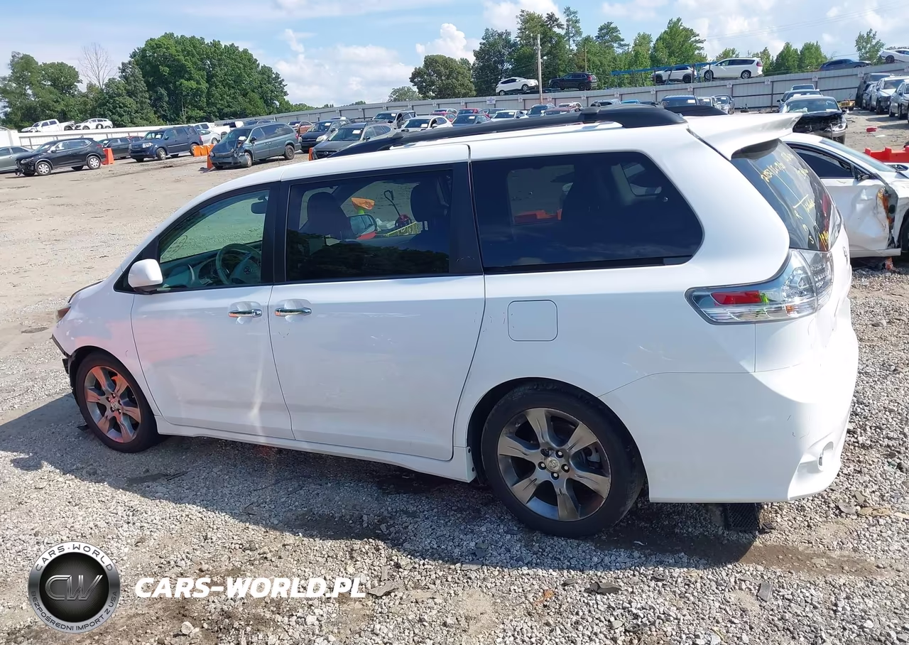 2014 Toyota Sienna Se 8 Passenger VIN:5TDXK3DC5ES437169 - 15