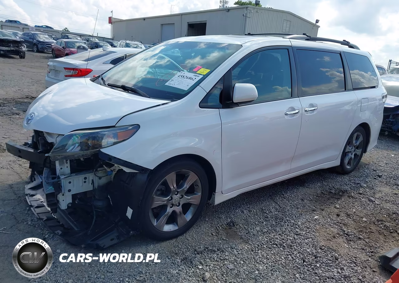 2014 Toyota Sienna Se 8 Passenger VIN:5TDXK3DC5ES437169 - 2