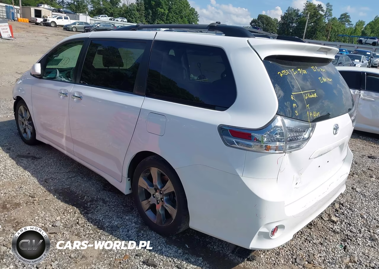 2014 Toyota Sienna Se 8 Passenger VIN:5TDXK3DC5ES437169 - 3