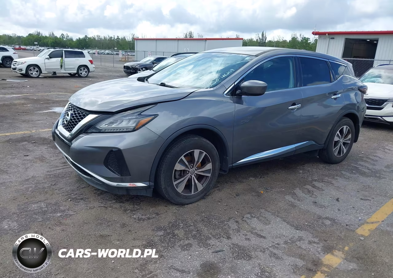 2021 Nissan Murano S Fwd VIN:5N1AZ2AJXMC106209 - 2