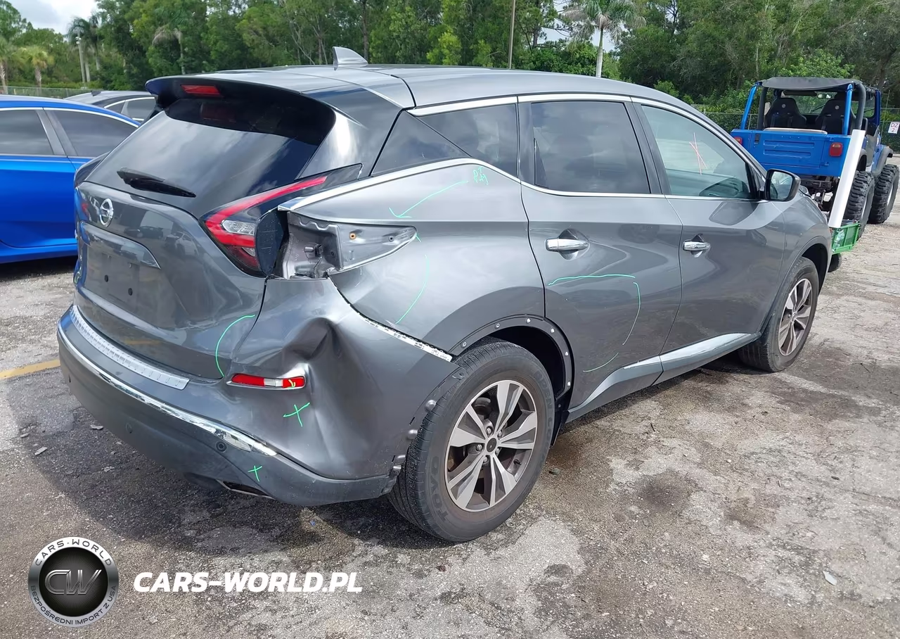 2021 Nissan Murano S Fwd VIN:5N1AZ2AJXMC106209 - 4