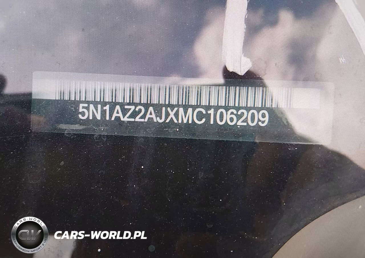 2021 Nissan Murano S Fwd VIN:5N1AZ2AJXMC106209 - 9
