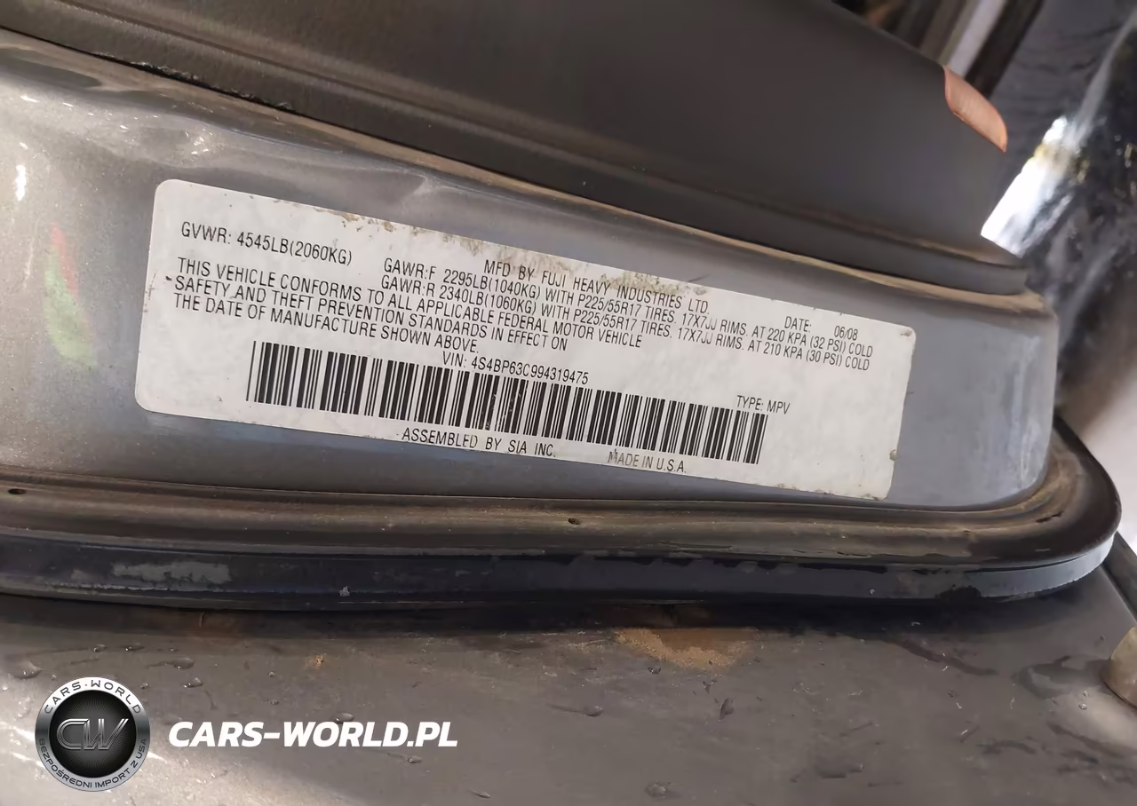 2009 Subaru Outback 2.5Xt Limited VIN:4S4BP63C994319475 - 9