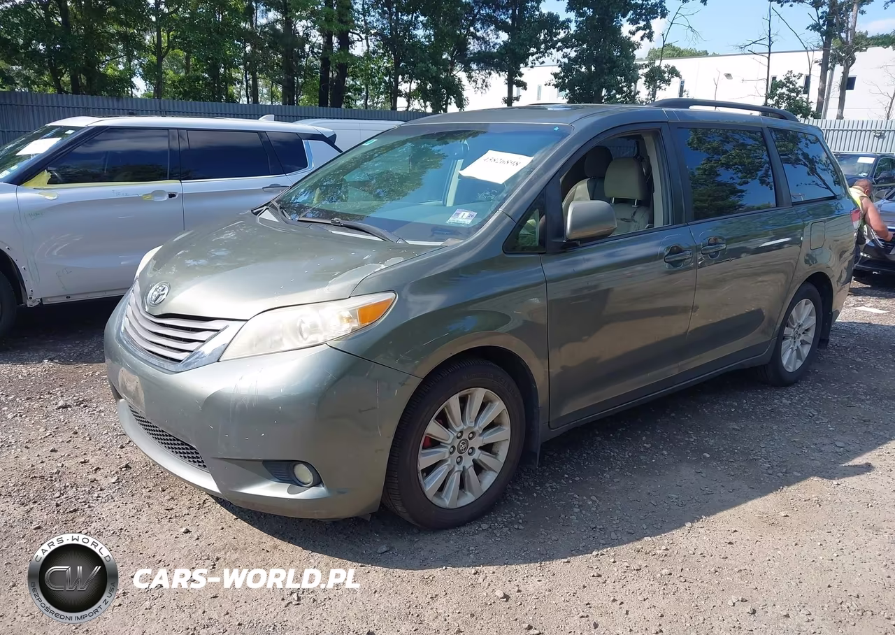 2012 Toyota Sienna Xle 7 Passenger VIN:5TDDK3DC0CS040744 - 2