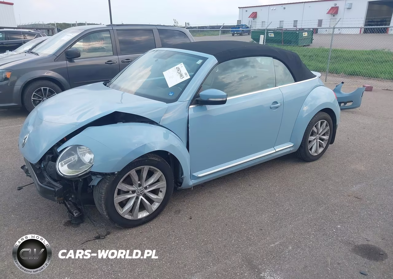 2013 Volkswagen Beetle 2.0L Tdi VIN:3VW5L7AT8DM816257 - 2