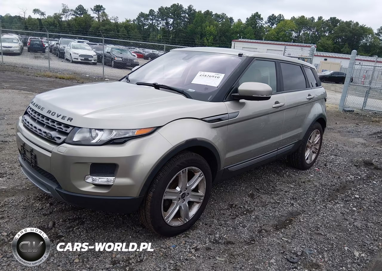 2013 Land Rover Range Rover Evoque Pure VIN:SALVP2BG3DH841348 - 2