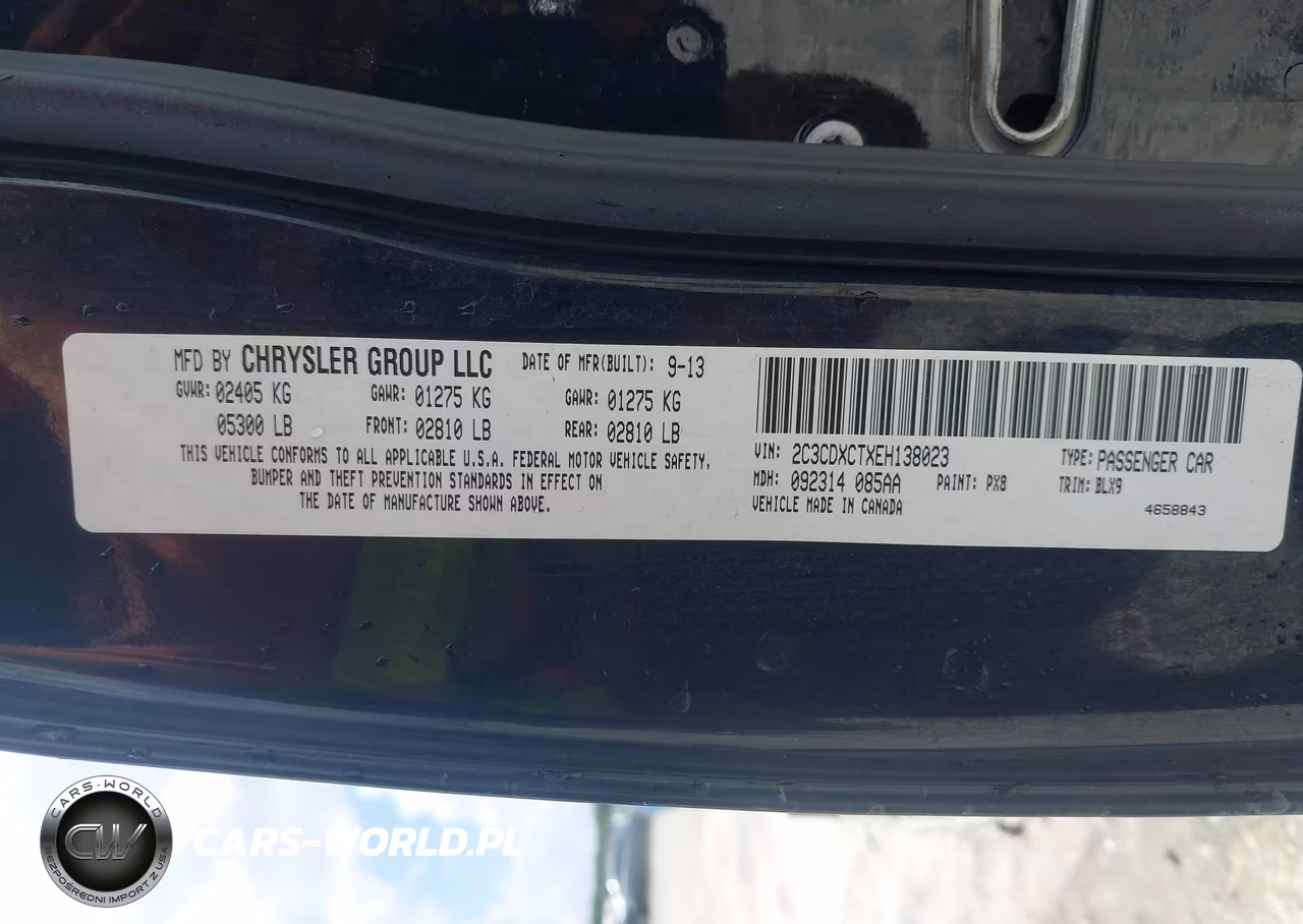 2014 Dodge Charger R-T Plus VIN:2C3CDXCTXEH138023 - 9