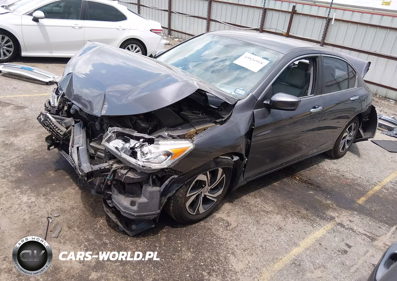 2016 Honda Accord Lx VIN:1HGCR2F39GA139534 - 2