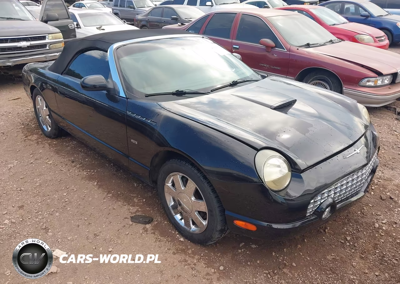 2002 Ford Thunderbird Deluxe-Premium-W-Hardtop Deluxe-W-Hardtop Premium