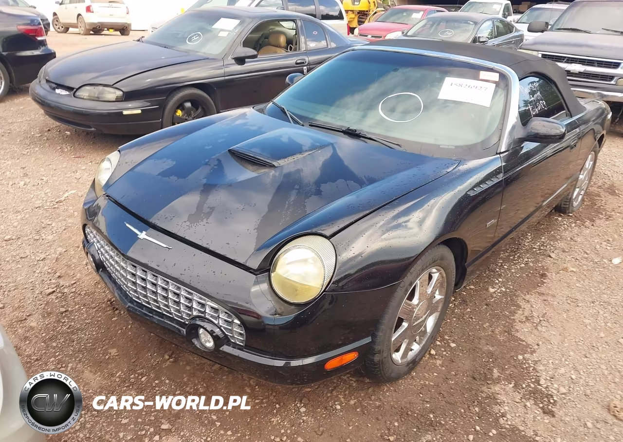 2002 Ford Thunderbird Deluxe-Premium-W-Hardtop Deluxe-W-Hardtop Premium VIN:1FAHP60A22Y126283 - 2