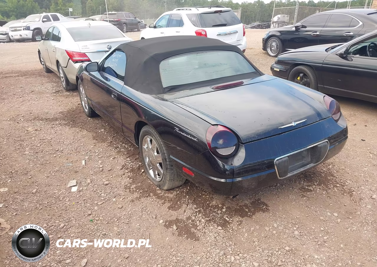 2002 Ford Thunderbird Deluxe-Premium-W-Hardtop Deluxe-W-Hardtop Premium VIN:1FAHP60A22Y126283 - 3