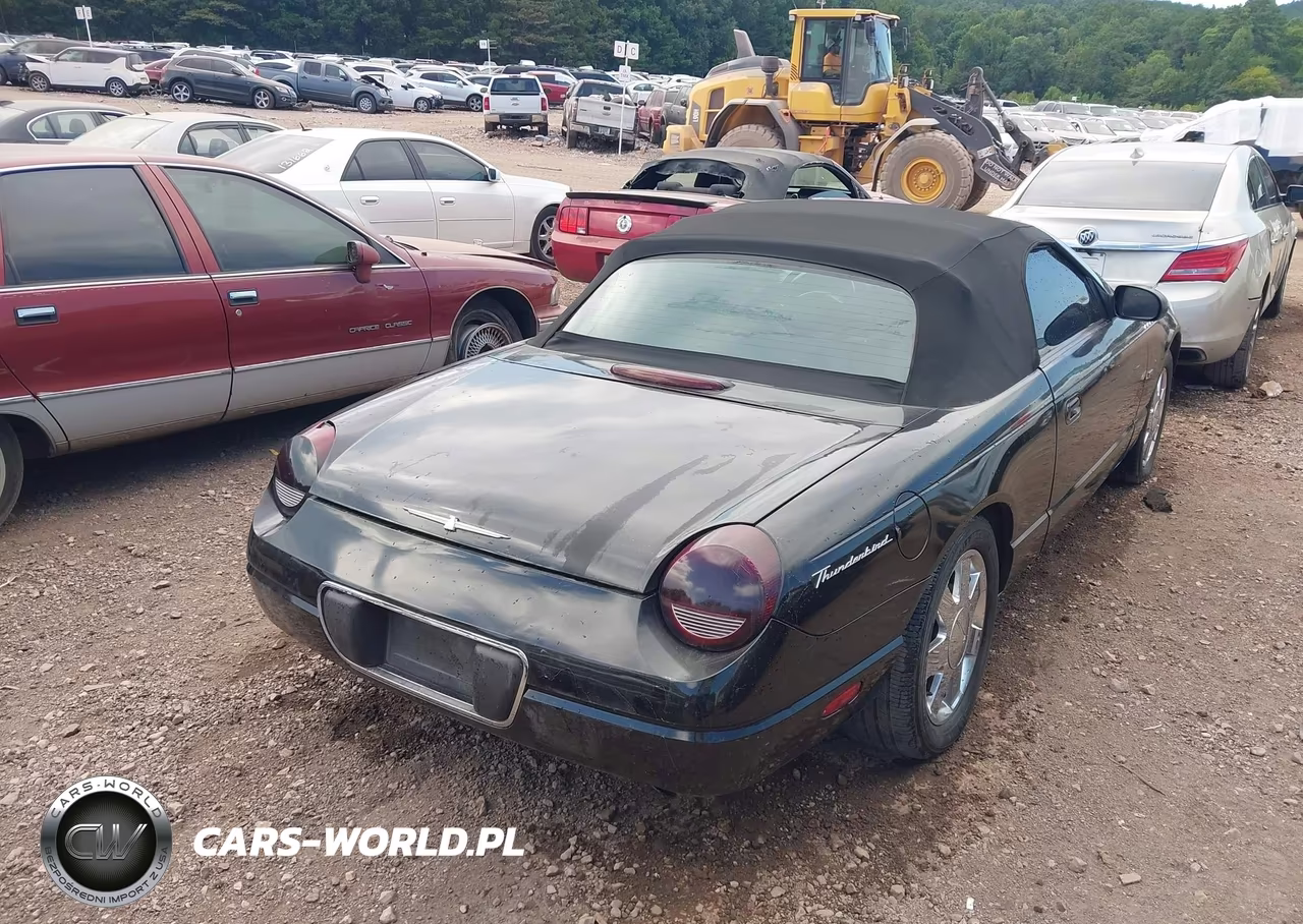 2002 Ford Thunderbird Deluxe-Premium-W-Hardtop Deluxe-W-Hardtop Premium VIN:1FAHP60A22Y126283 - 4