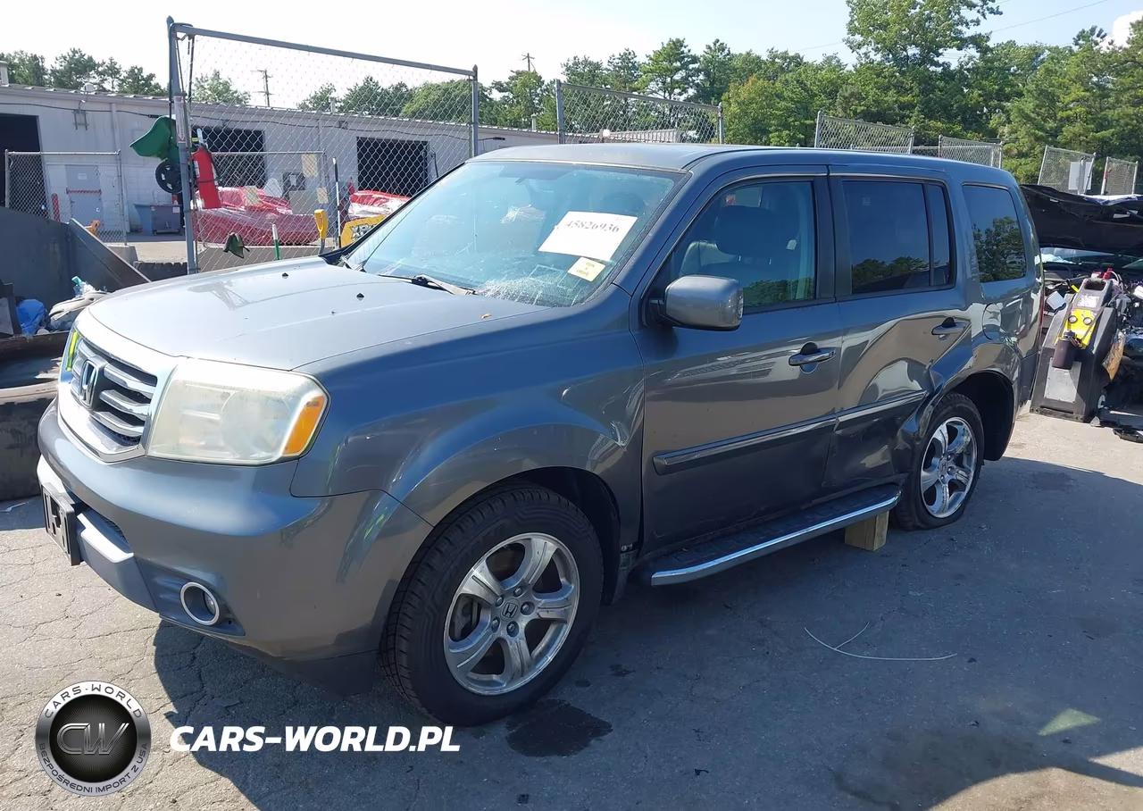 2013 Honda Pilot Ex-L VIN:5FNYF4H61DB050866 - 2