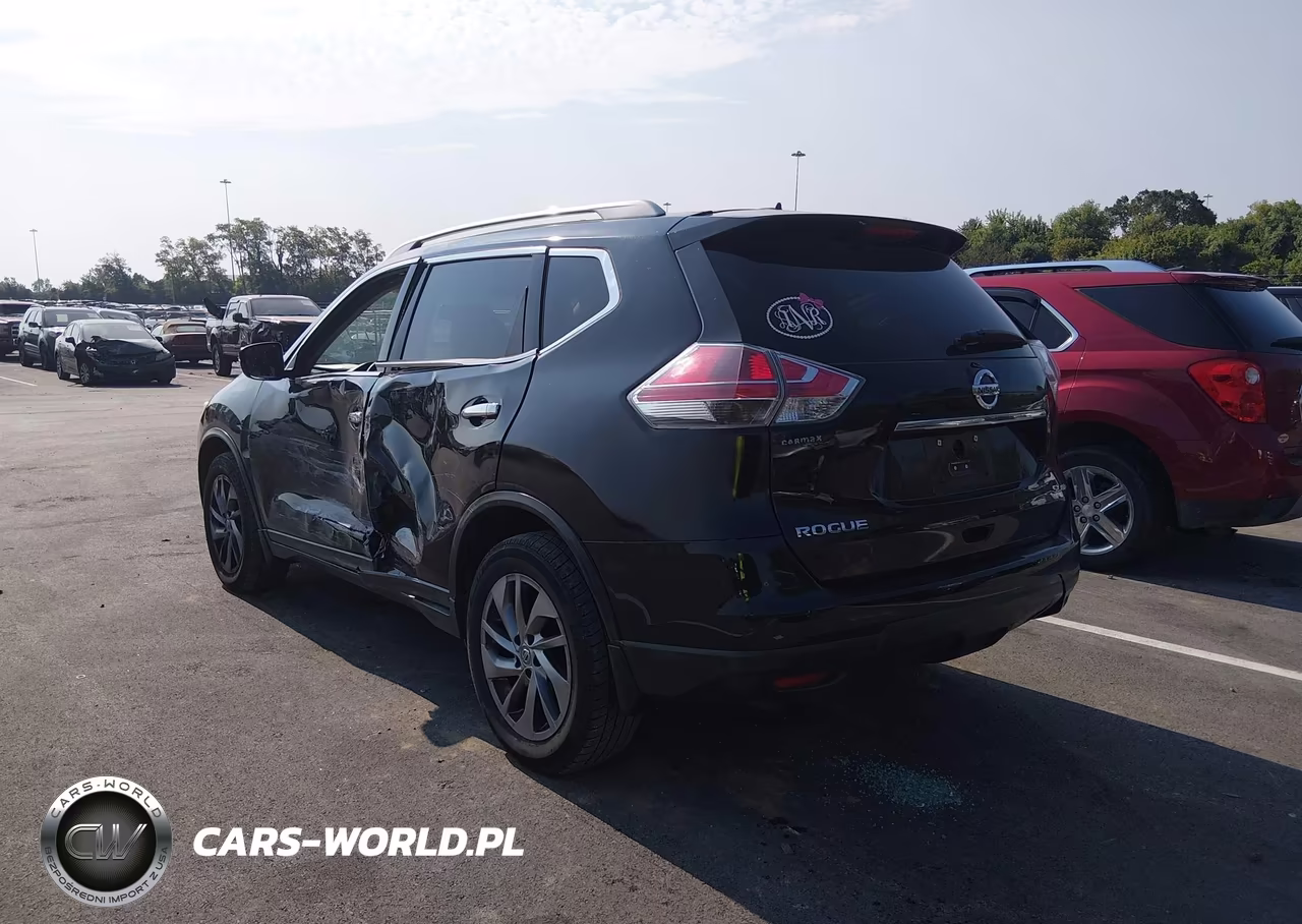 2015 Nissan Rogue Sl VIN:5N1AT2MV2FC767915 - 3