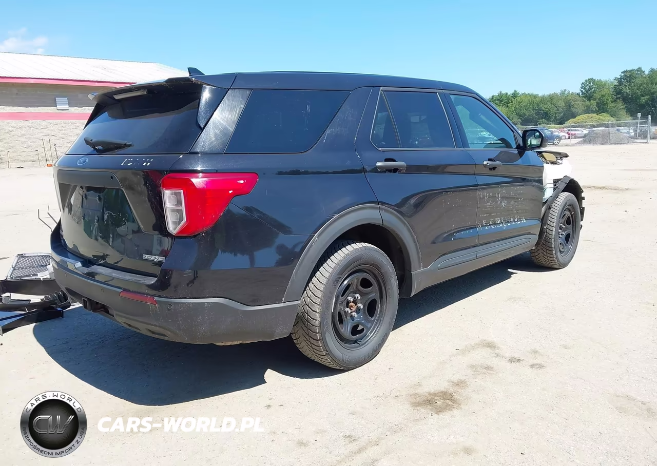 2020 Ford Police Interceptor Utility VIN:1FM5K8AB6LGA84587 - 4