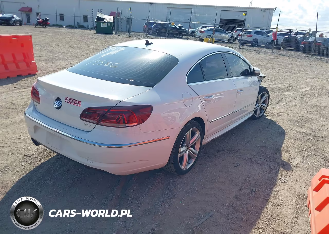 2014 Volkswagen Cc 2.0T R-Line VIN:WVWBP7AN9EE529240 - 4