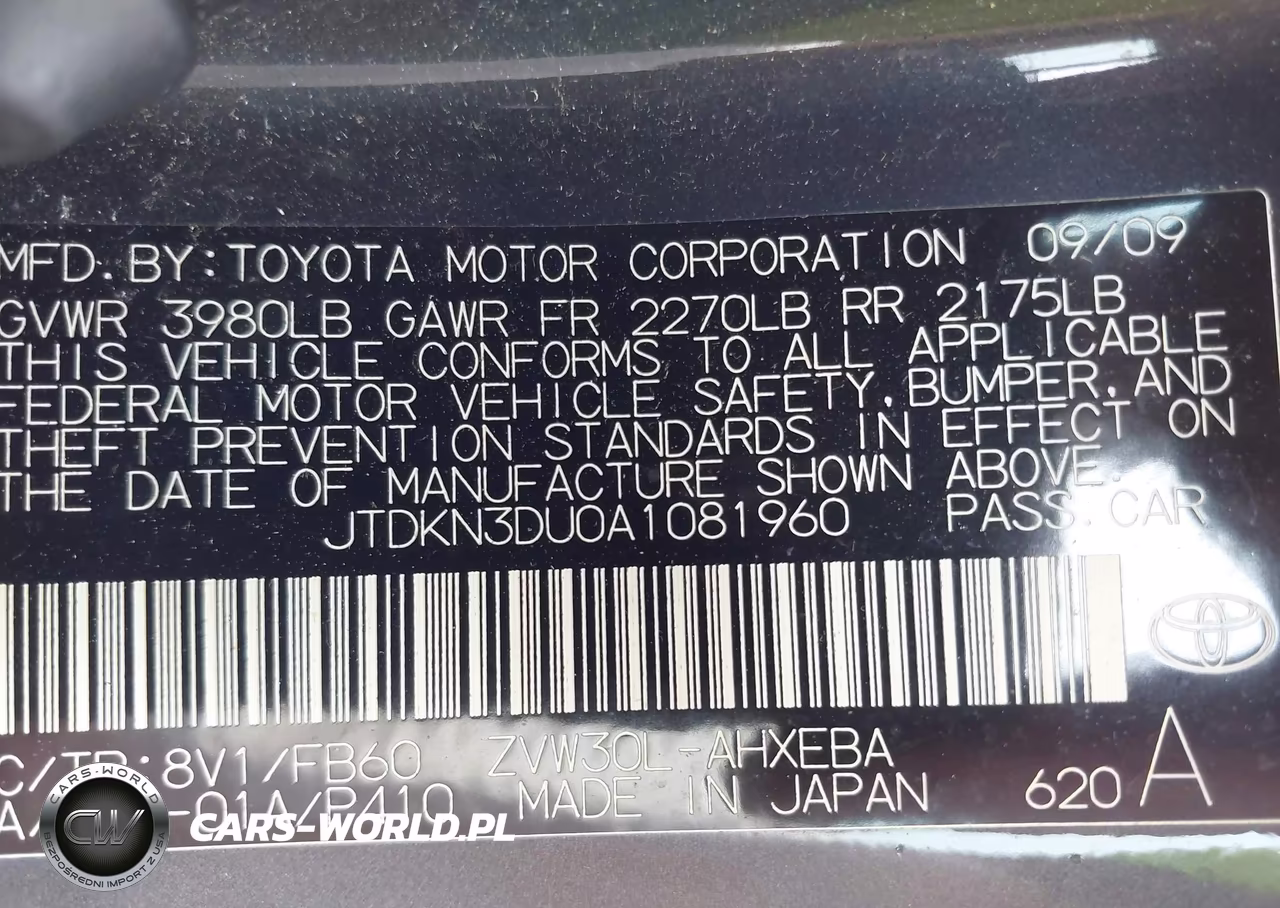 2010 Toyota Prius Iii VIN:JTDKN3DU0A1081960 - 9