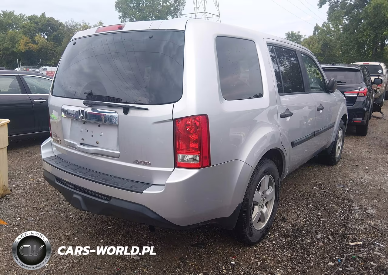 2015 Honda Pilot Lx VIN:5FNYF4H20FB028955 - 4