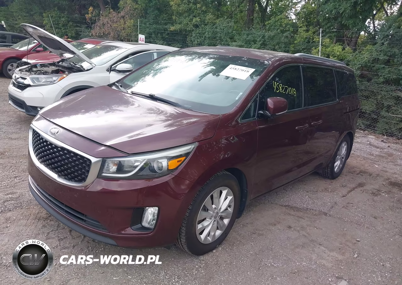2016 Kia Sedona Ex VIN:KNDMC5C14G6128680 - 2