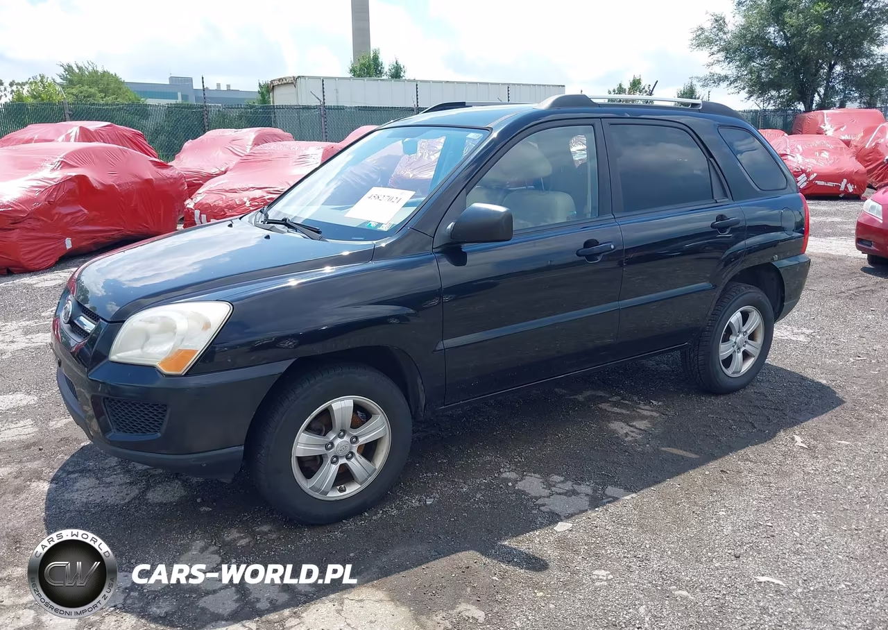 2009 Kia Sportage Lx VIN:KNDJF724797629884 - 2