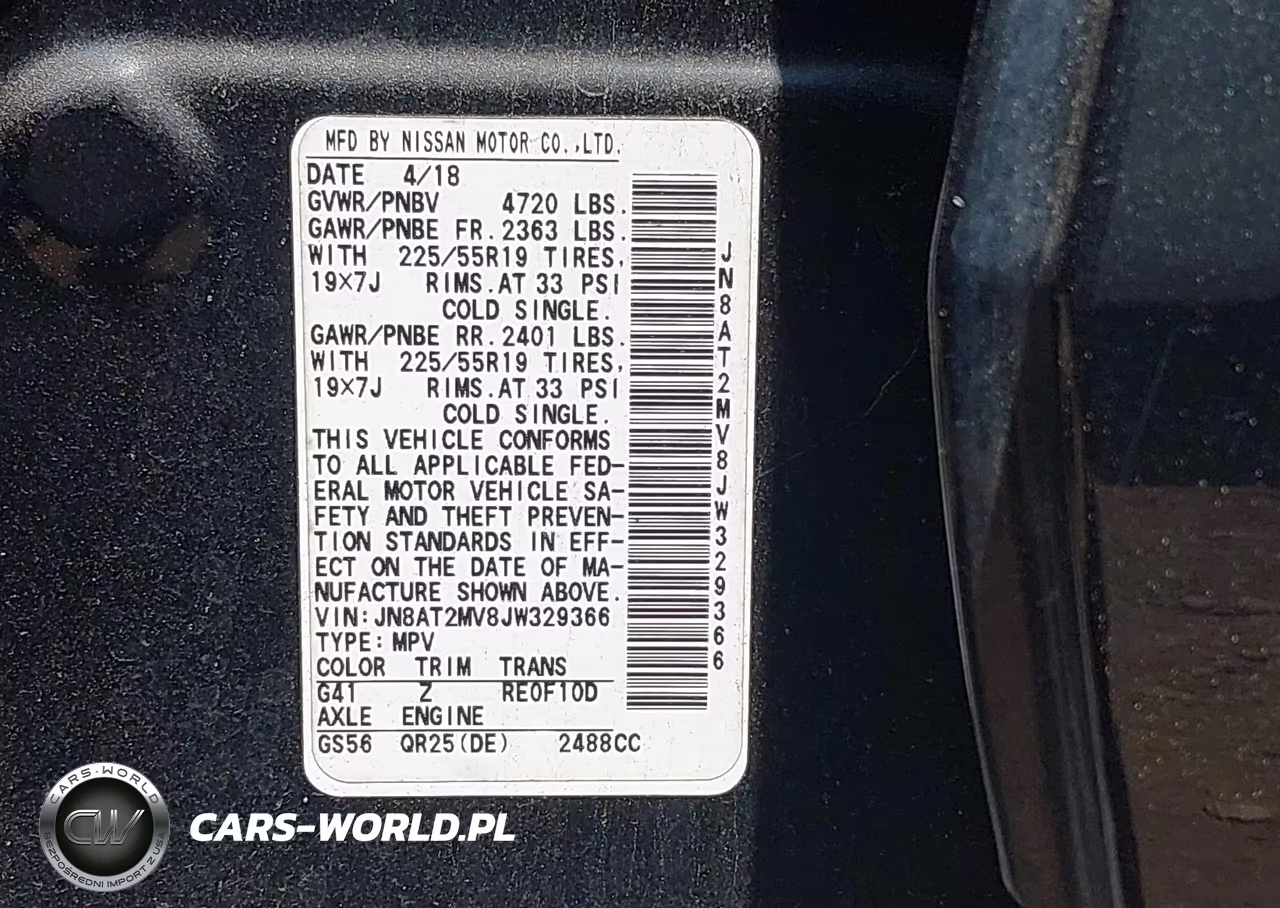 2018 Nissan Rogue Sl VIN:JN8AT2MV8JW329366 - 9