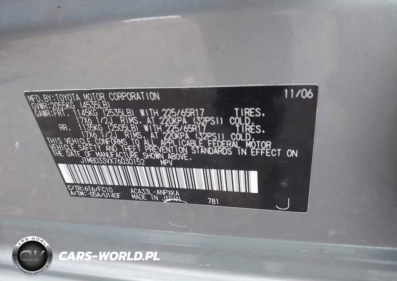 2007 Toyota Rav4 VIN:JTMBD33VX76030152 - 9