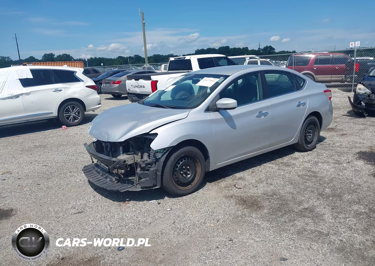 2014 Nissan Sentra Fe+ S-Fe+ Sv-S-Sl-Sr-Sv VIN:3N1AB7AP9EL687124 - 2