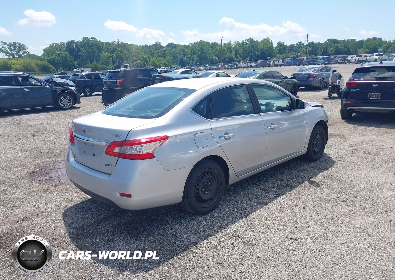 2014 Nissan Sentra Fe+ S-Fe+ Sv-S-Sl-Sr-Sv VIN:3N1AB7AP9EL687124 - 4