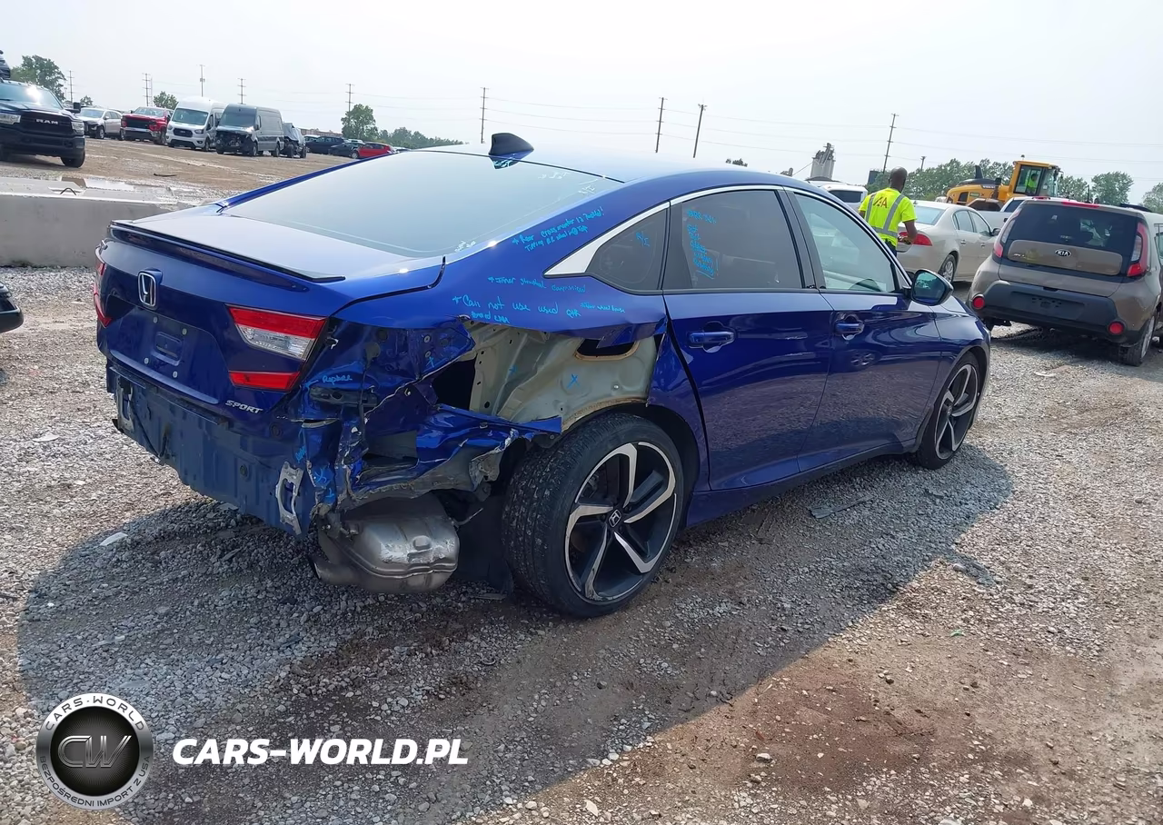 2021 Honda Accord Sport VIN:1HGCV1F30MA109212 - 4