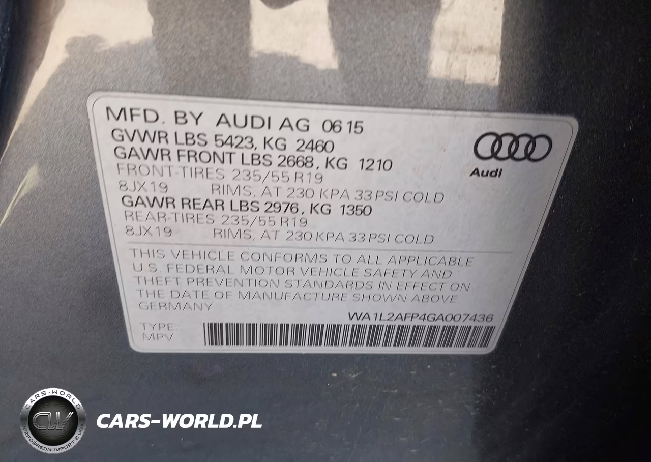 2016 Audi Q5 2.0T Premium VIN:WA1L2AFP4GA007436 - 9