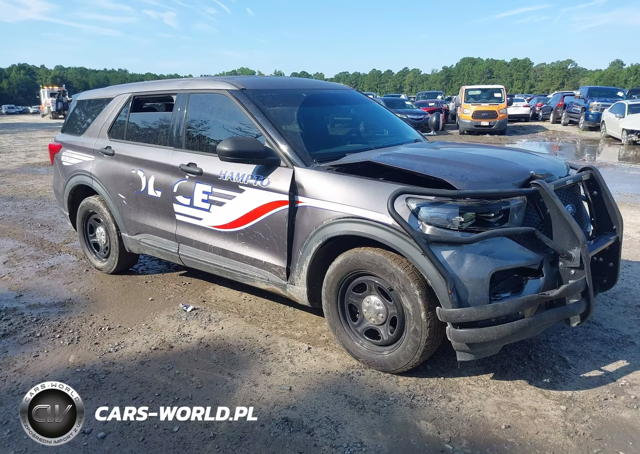 2021 Ford Police Interceptor VIN:1FM5K8AB2MGB53941 - 1