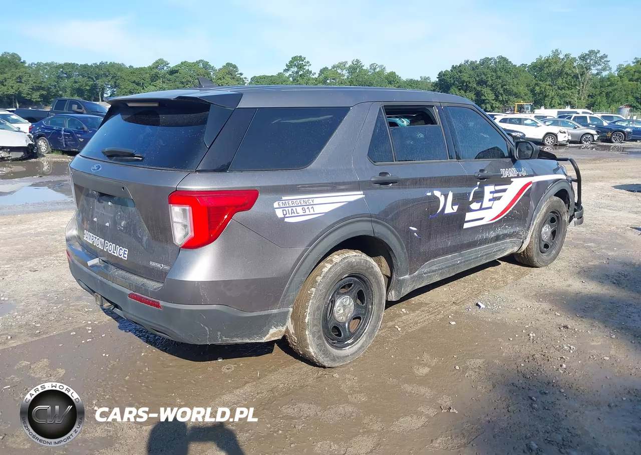 2021 Ford Police Interceptor VIN:1FM5K8AB2MGB53941 - 4