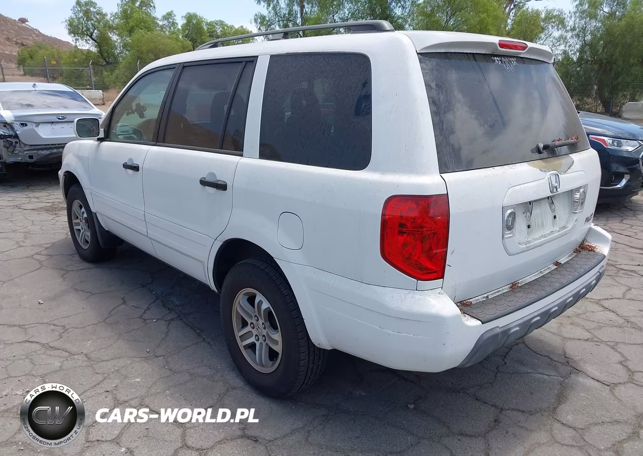 2004 Honda Pilot Ex-L VIN:2HKYF18574H589886 - 3