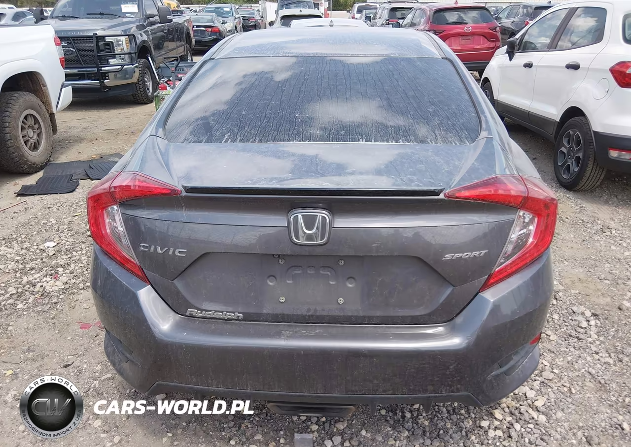 2019 Honda Civic Sport VIN:19XFC2F88KE045109 - 16