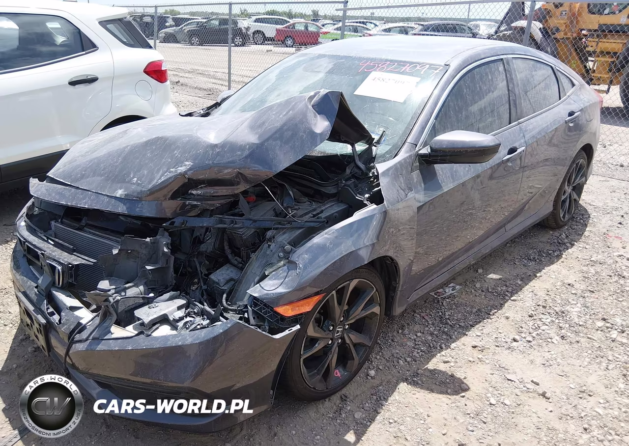 2019 Honda Civic Sport VIN:19XFC2F88KE045109 - 2
